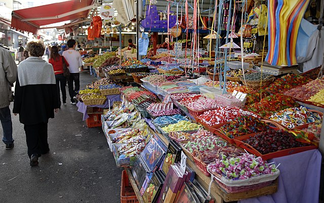 Carmel Market in Tel Aviv
