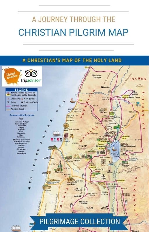 A Journey Through the Christian Pilgrim Map