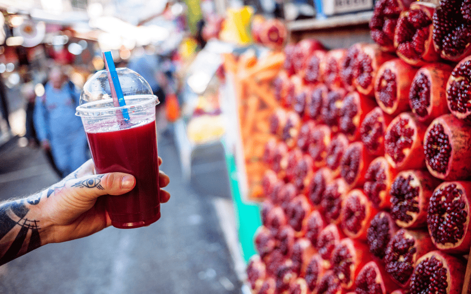 Carmel Market in Tel Aviv