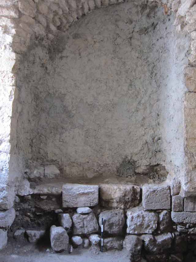Wall of the Greek Orthodox Monastery of St Charalambos