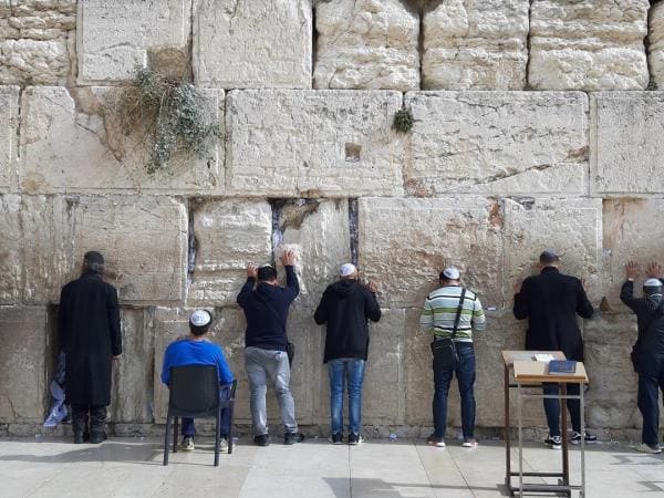 Hoshanot Prayers at the Western Wall