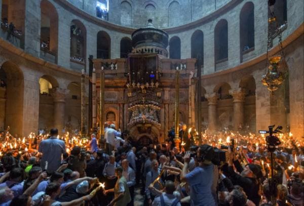 Holy Fire Ceremony
