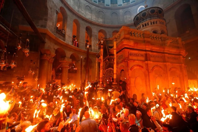 Holy Fire Ceremony
