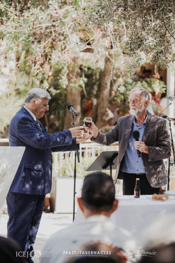 ICEJ Feast – Garden Tomb Communion Service