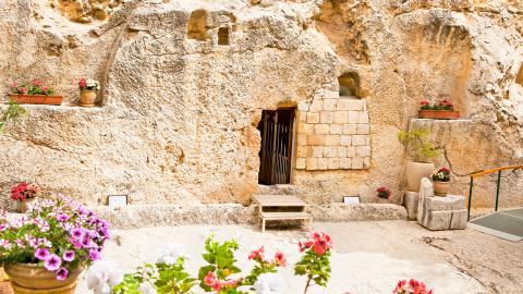 ICEJ Feast – Garden Tomb Communion Service