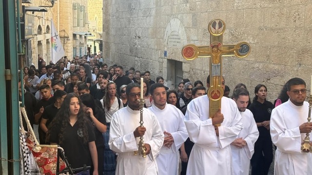 Patriarchal Procession to the Church of the Nativity