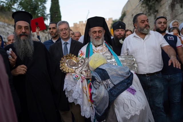Procession to the Tomb of the Virgin Mary