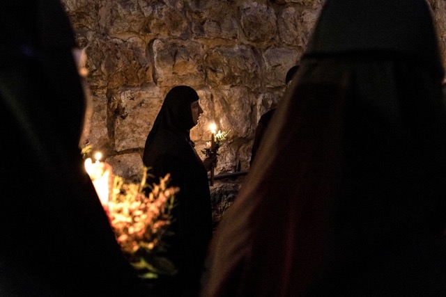 Procession to the Tomb of the Virgin Mary
