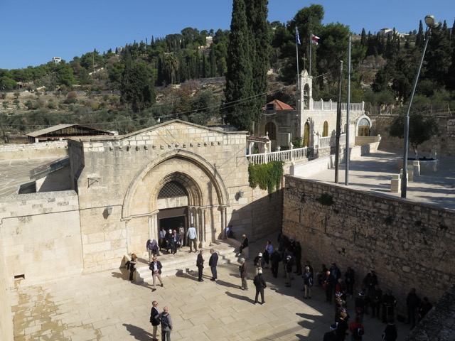 Procession to the Tomb of the Virgin Mary